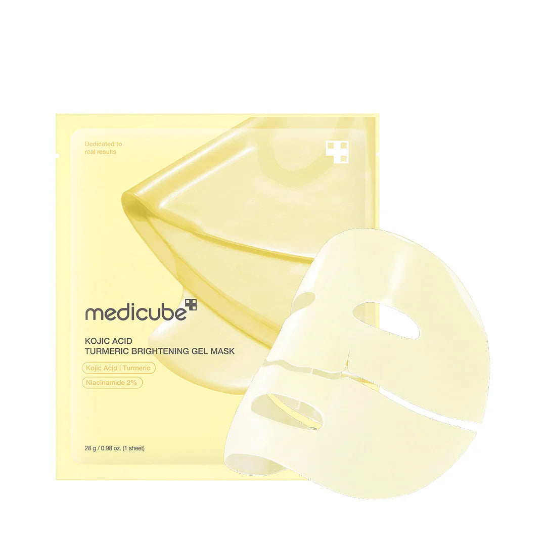 medicube Kojic Acid Tumeric Brightening Gel Mask 4 Stück